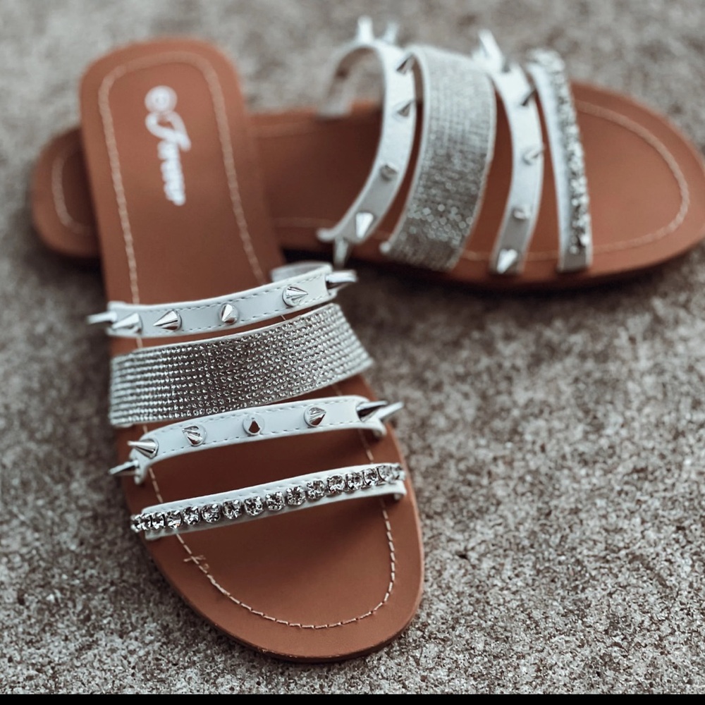 Brand new, never worn sandals